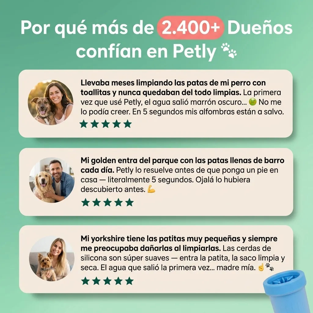 Petly - Limpiador de Patas